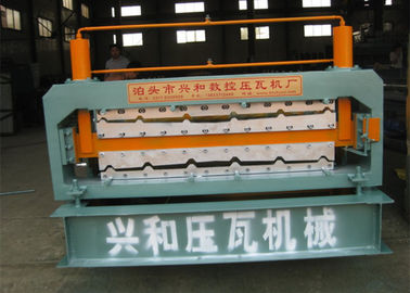 الصين التلقائي الطابق المزدوج لفة تشكيل آلة لصنع لوحة السقف الصلب المزود